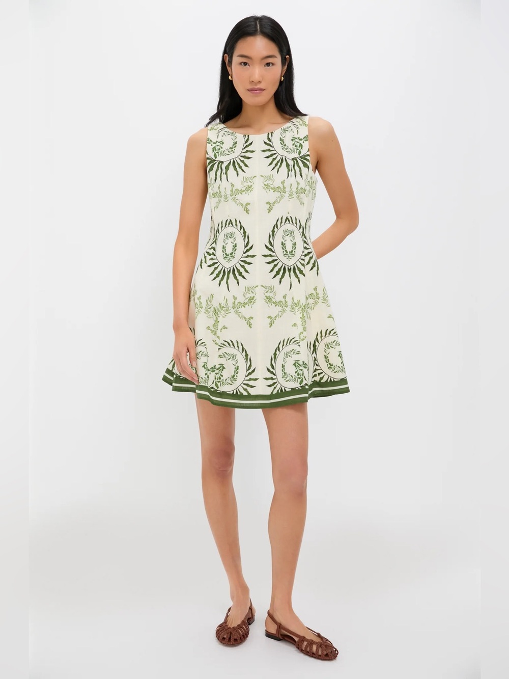 Anna Cate Ireland Green Layla Mini Dress Size L